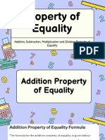 Property of Equality