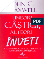 John Maxwell - Uneori castigi, uneori pierzi