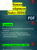 Human Development Index HDI