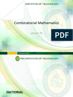 7b - Combinatorial Mathematics