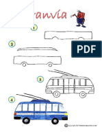 Dibujos Fáciles Tranvía