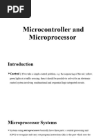 Presentaion 6 Microcontroller and Microprocessor