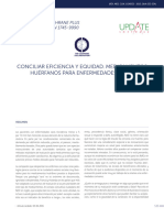 Conciliar Eficiencia y Equidad Medicamentos Hu RF - 2015 - Revista M Dica CL Ni