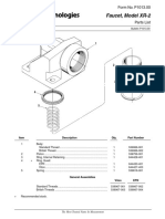 Faucet, Model XR-2: Form No. P1013.00