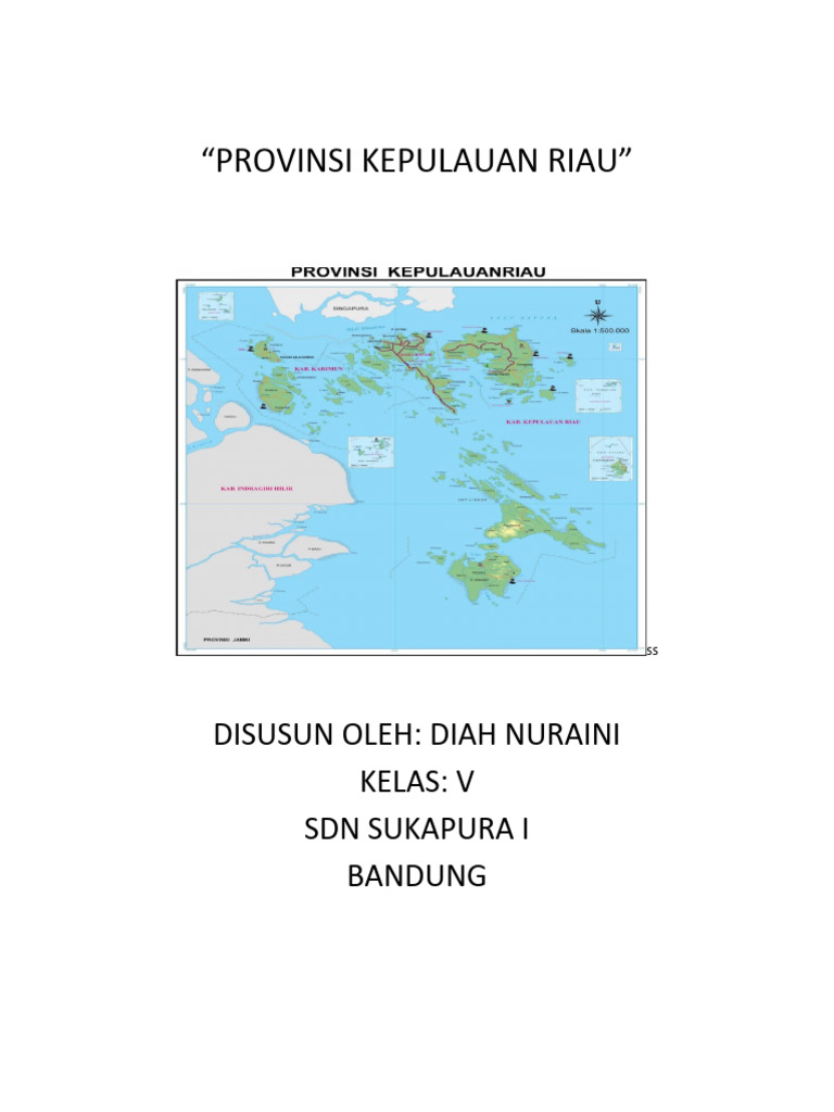 Peta dan Informasi Kepulauan Riau | PDF