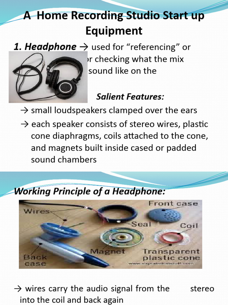 Essential Home Recording Studio Gear | PDF | Microphone | Loudspeaker