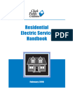 Residential Electric Service Handbook: February 2010