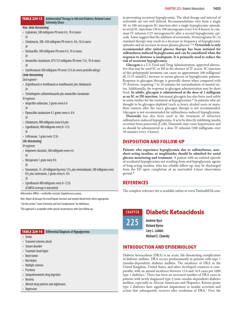 Diabetic Ketoacidosis Overview | PDF | Hypoglycemia | Ketosis