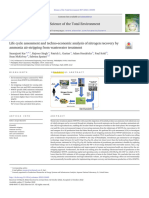 LCA+ Techno-Economic Assesmant of Nitrogen Recovery by Ammonia Air Stripping From Waste Water