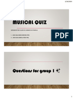 Musical Quiz