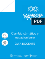 Guia Docente Reto Cambio Climatico y Negacioonismo