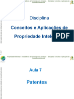 Aulas 7 PROFNIT PI Patentes 2018 v.3