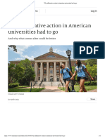 Affirmative Action Reading