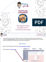 Aprendizaje - Descarga de Antecedente y Libreta