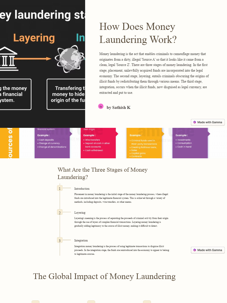 How Does Money Laundering Work PDF