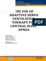 The Use of Adaptive Servo Ventilation