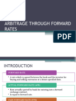 3 - Arbitrage Through Forward Rate