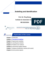 Modelling and Identification Germany University 