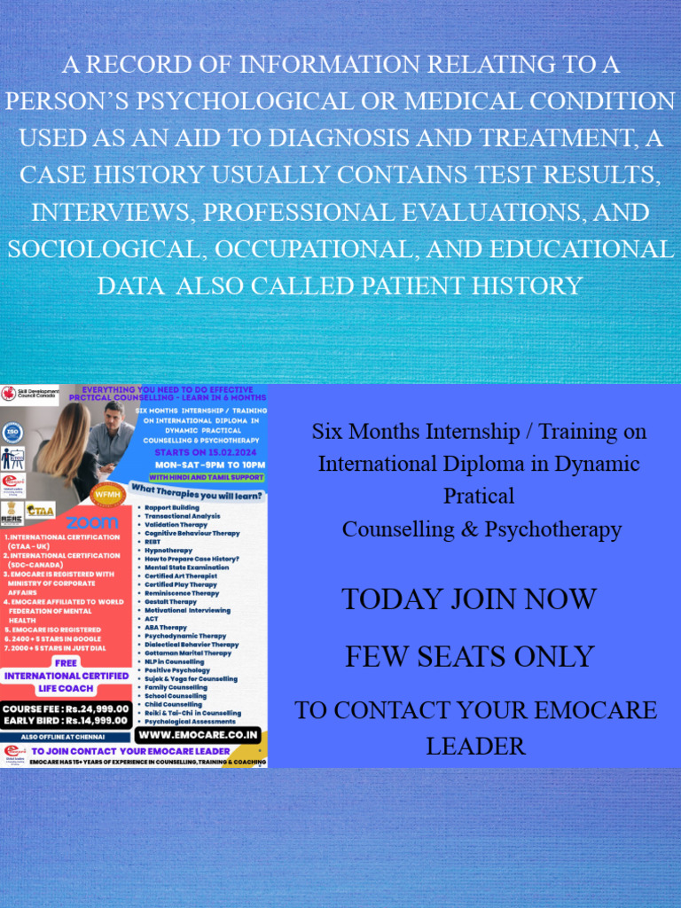 Case Study Emocare | PDF | Bipolar Disorder | Mood Disorders