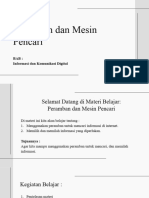 Materi 1 - Peramban Dan Mesin Pencari