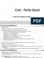 Direito Civil (Parte Geral) - VersÃ o 13-09-2021