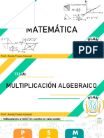 Multiplicacion Algebraica