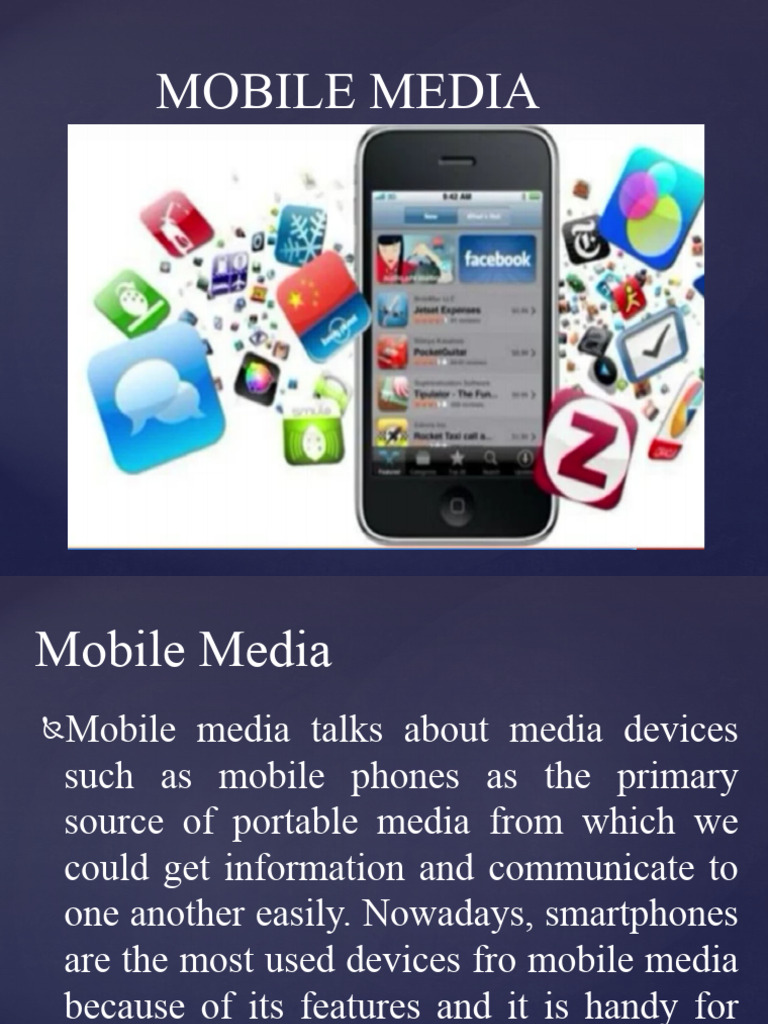 Understanding Mobile and Online Media | PDF