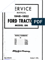 FAROD TRACTOR 8n_1948-1952 SERVICE MANUAL (EN)