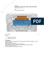 Demontare - Montare Deflector Sub Motor