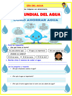 Ficha Del Agua Plan Lector