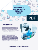 Principiile Antibioticoterapie