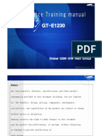GT-E1230 Training Manual HW