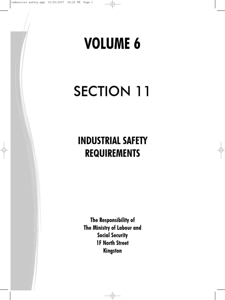 Jamaica's Occupational Safety Act Overview | PDF | Technology & Engineering
