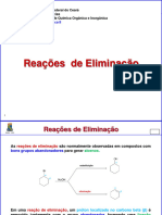 Orgânica II Unidade 03 Eliminação