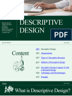 Descriptive Design