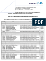 Lista Final de PCD Inmetro