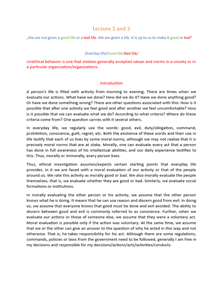 Lecture 1 and 2 | PDF | Knowledge | Logic