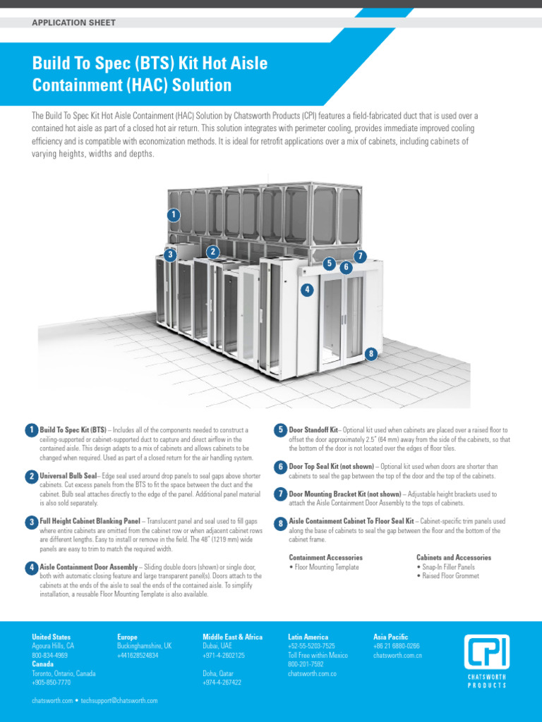 Cpi Aisle Containment BTS Hac | PDF | Door | Duct (Flow)