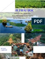 Chuong 1 - Gioi Thieu Dai Cuong Ve Sinh Thai Hoc - Jan 2024