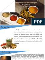 Pengertian & Perkembangan Obat Tradisional