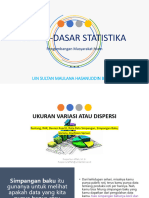 WEEK 6 Dispersi Variansi