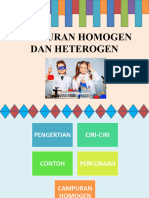 Campuran Homogen Dan Heterogen