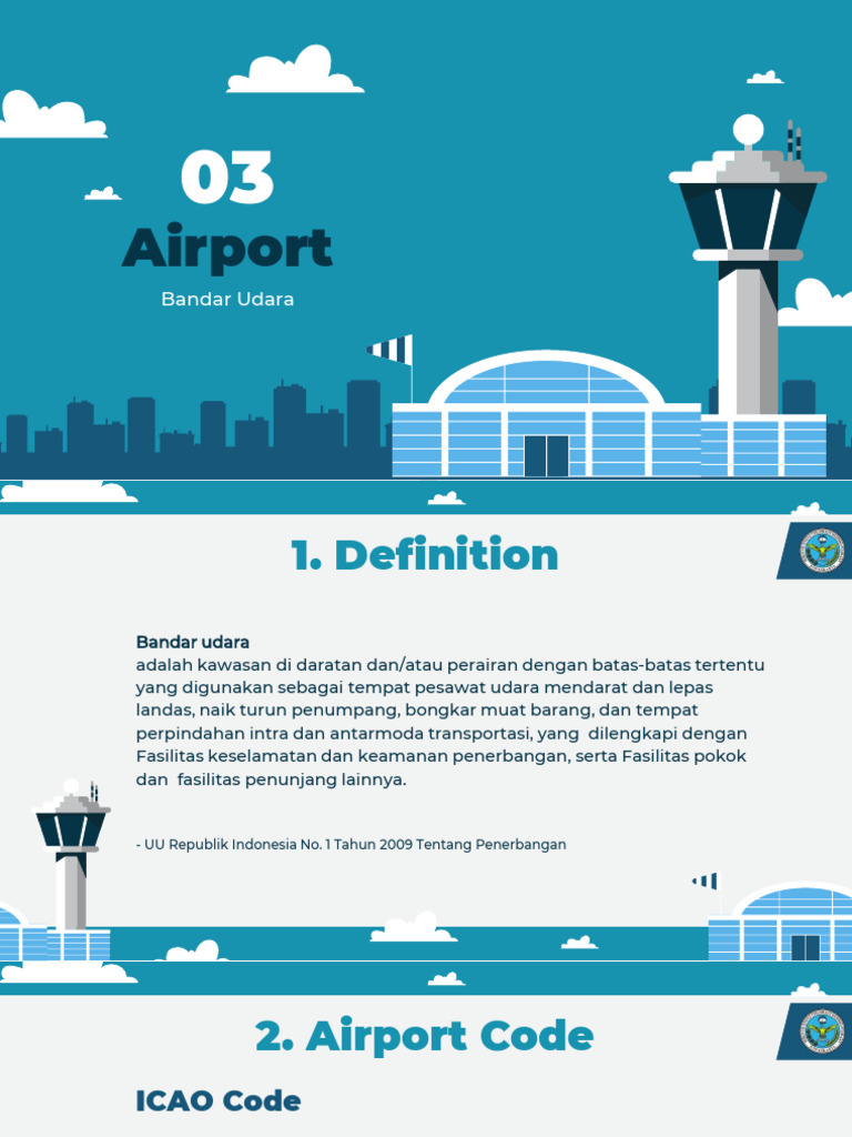 Definisi dan Jenis Bandar Udara | PDF