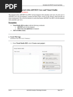 Lab 1.4 - Get Started With ASP - Net Core and Visual Studio (Create MVC Project)