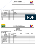 Attendance Sheet San Vicente