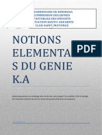 Notion Elementaire Du Genie