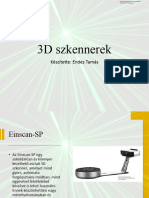 3D Szkennerek+videók