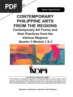 SHS - Q3 - Modules1 2 - Contemporary Philippine Arts From The Regions - Evaluated and Edited - PDF .V5