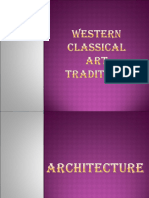 Western Classical Art Traditions Achitecture