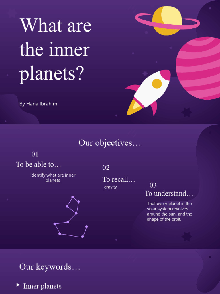 Understanding Inner Planets in Space | PDF | Planets | Solar System